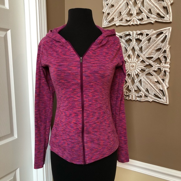 ⭐️ Columbia Pink Space Dye Full Zip Hooded Jacket - Picture 2 of 13